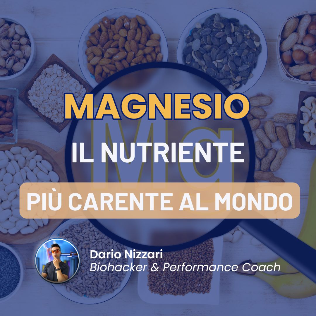 MAGNESIO - DEFICIT MONDIALE? DOVRESTI INTEGRARLO?